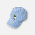 amika skull denim dad hat | amika